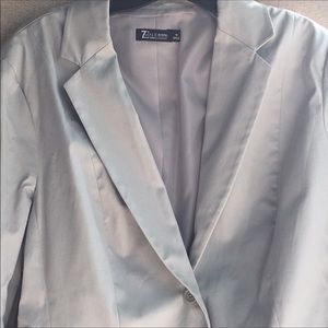 Light Grey Tailored Blazer